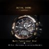 Digital Quartz Sports Watches With Dual Display for Men Mens Watches Watches