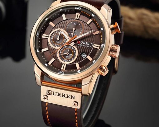 Men’s Leather Watch Mens Watches Watches