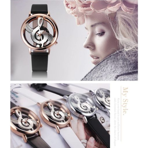 Women’s Unique Hollow Out Note Watch Women's Watches Watches