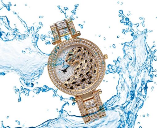 Women’s Crystal Leopard Quartz Watches Women's Watches Watches