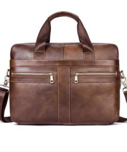 Men’s Genuine Leather Casual Briefcase Sale