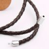 Men’s Leather Bracelet with Charm Sale 