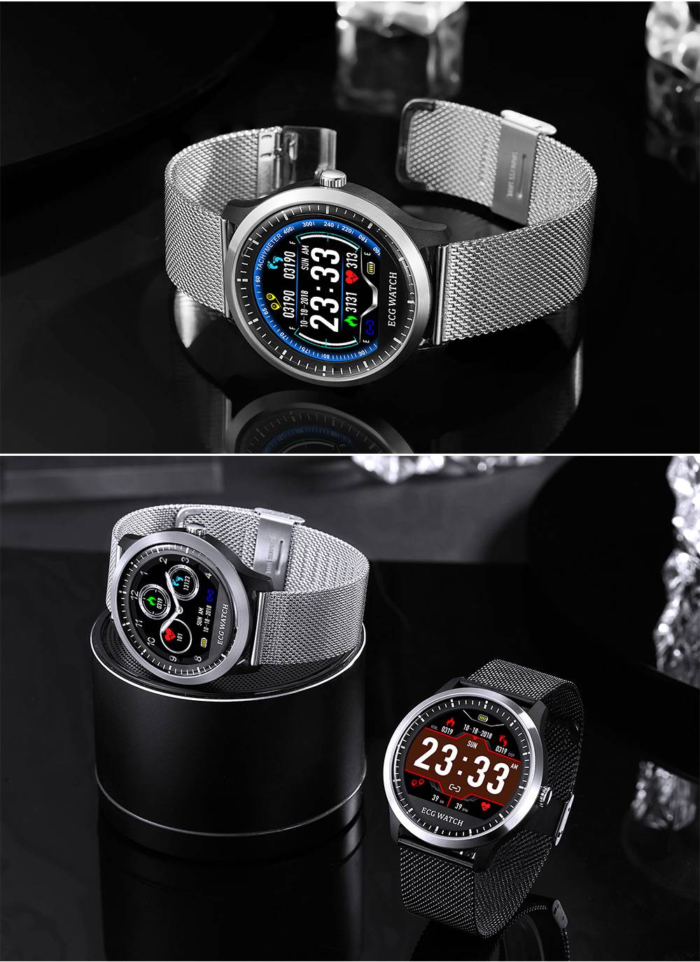 Men's Smart Watch with Heart Rate Monitor