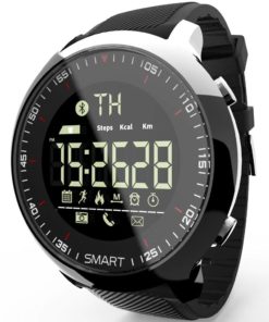 Professional Sports Round Shaped Waterproof Silicone Smart Watch Sale