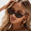 Women’s Slim Cat Eye Sunglasses Sale 