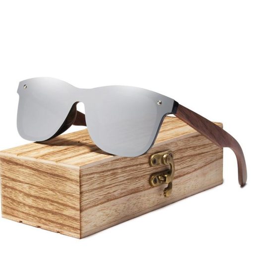 Men’s Wooden Frame Polarized Sunglasses Sale