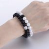 Classic Natural Stone Yin Yang Beaded Bracelets, 2Pcs/Set Sale 