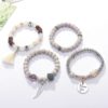 Women’s Boho Style Stone Charm Bracelet Sale 