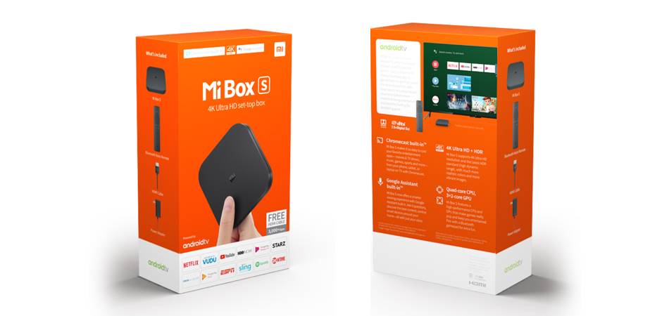Global Xiaomi Mi TV Box S