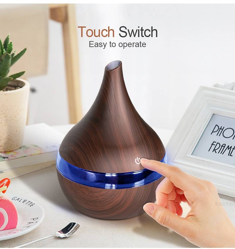 Wood Aromatherapy Air Humidifier