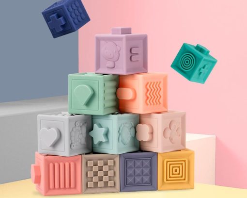 Soft Musical Squishy 3D Building Blocks Budget Friendly Gifts