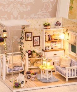 Miniature Wooden DIY Doll House for Children Budget Friendly Gifts