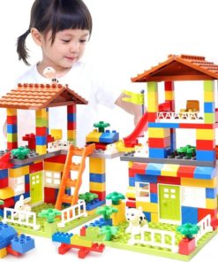 Colorful Building Block House Budget Friendly Gifts