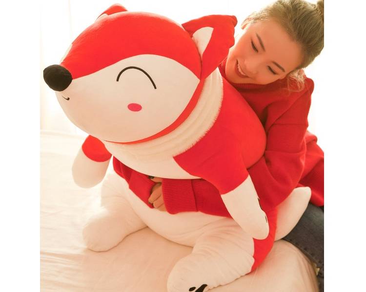 Kawaii Soft Fox Shaped Plush Toy