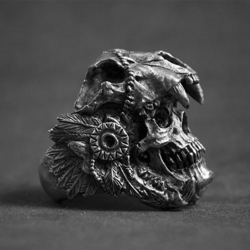 Men’s Skull Shaped Ring Budget Friendly Accessories