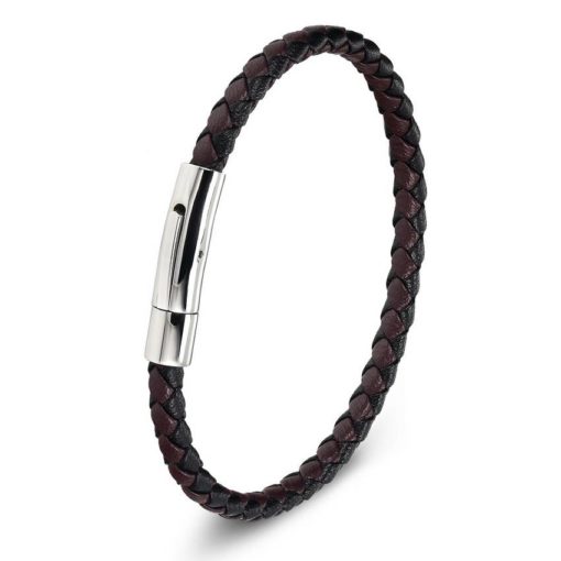 Classy Braided Leather Bracelet for Men Budget Friendly Accessories