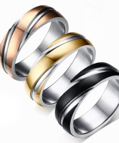 Stainless Steel Wedding Ring for Men Budget Friendly Accessories