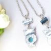 Best Friends Owl Pendant Necklaces 2 pcs Set for Kids Budget Friendly Accessories
