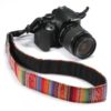Geometric Patterned Cotton Camera Strap Budget Friendly Gifts 