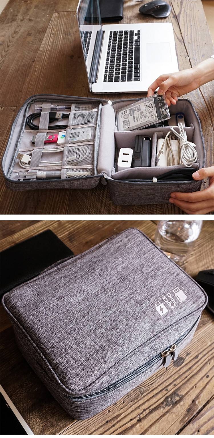 Portable Travel Cable Bags