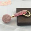 Glitter Keychain with Rhinestones Budget Friendly Gifts 