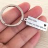 Drive Safe I Need You Here With Me Printed Keychain Budget Friendly Gifts 
