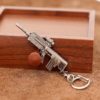 Silver Plated Weapon Keychain Budget Friendly Gifts 