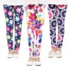 Girl’s Bright Polyester Pants with Elastic Waist Weekly Featured Products 