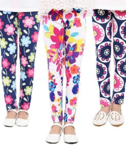 Girl’s Bright Polyester Pants with Elastic Waist Weekly Featured Products
