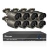 8 Channels 1080P Outdoor Security System Cool Tech Gifts 
