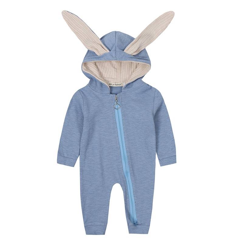 Baby Rabbit Ears Decorated Rompers
