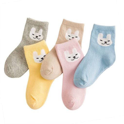 Cute Colorful Soft Cotton Kid’s Socks Accessories Children's