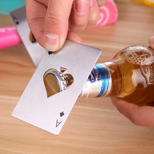 Poker Card Shaped Beer Bottle Openers Latest On Sale