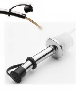 Stainless Steel Pourer with Stopper Latest On Sale