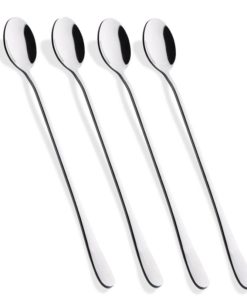 Long Stainless Steel Cocktail Spoons Set Latest On Sale