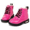 Warm Waterproof Leather Boots for Girls Shoes Kids Shoes