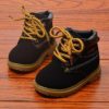 Fashionable Unisex Timbs Boots for Children Shoes Kids Shoes