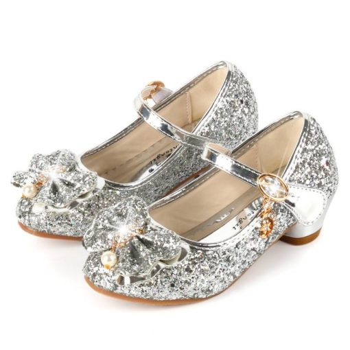 Glitter Brilliant Leather Shoes For Girls Shoes Kids Shoes