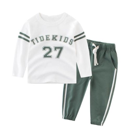 Boy’s Printed Sport Clothing Tracksuit Clothing Sets Children's Boy Clothing