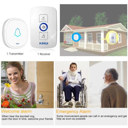 Songs Optional Waterproof Wireless Smart Doorbell Consumer Electronics