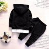 Kid’s Hooded Cotton Sport Set Clothing Sets Children's Boy Clothing