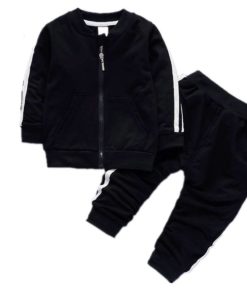 Kid’s Cotton Jacket with Pants Tracksuit Clothing Sets Children's Boy Clothing