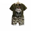 Boy’s Summer Camouflage Printed Clothing Set Clothing Sets Children's Boy Clothing 