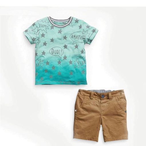 Boys’ Short Cotton Clothes Set Clothing Sets Children's Boy Clothing