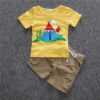 Boys’ Short Cotton Clothes Set Clothing Sets Children's Boy Clothing 