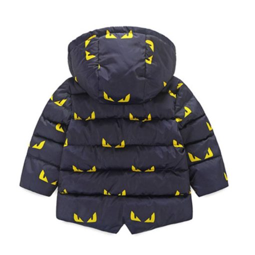 Waterproof Kids’s Hooded Printed Jacket Outerwear & Coats Children's Boy Clothing