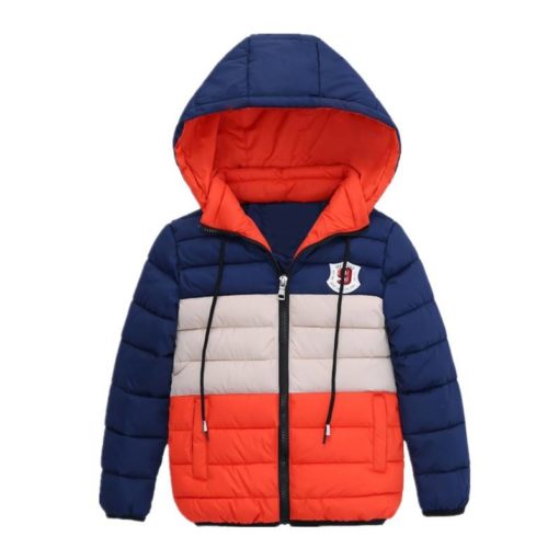 Boy’s Winter Hooded Thick Coats Outerwear & Coats Children's Boy Clothing