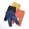 Boy’s Bright Cotton Pants with Elastic Waist Pants Children's Boy Clothing