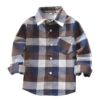 Boys’ Cotton Flannel Shirt Shirts Children's Boy Clothing