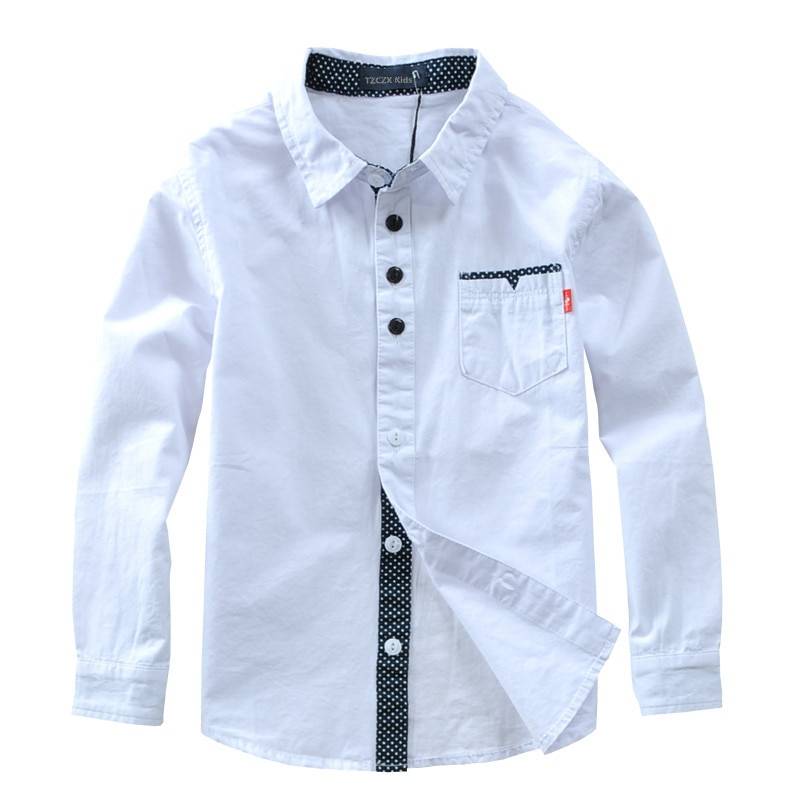 Boys' Casual Plain Cotton Shirt | Liquidation Square